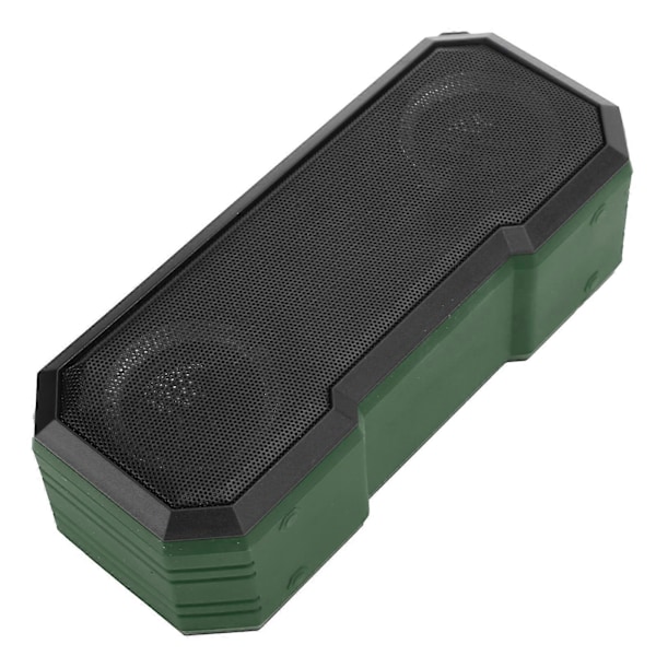 X8 True Wireless Bluetooth 5.0 Högtalare IPX7 Vattentät Luminous Utomhus Subwoofer Grön