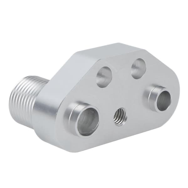 AC Kompressor Adapter Swap Billet Aluminium Kompressor Lige Adapter til Sanden SD7B10 7176