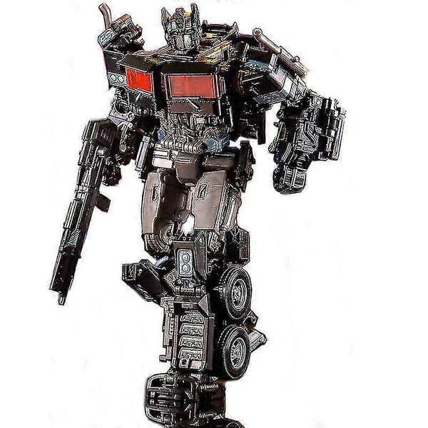 Musta Transformers Optimus Prime Auto Sota Cybertron Toimintahahmo