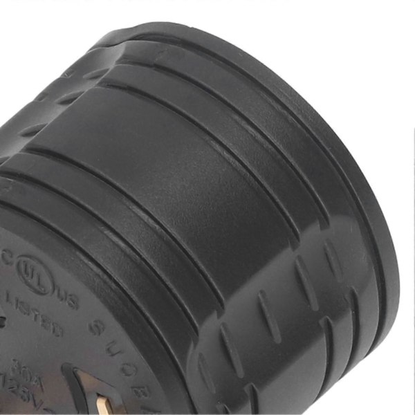 TT till RV-kontakt Industriell Generator Adapter Omvandlare Kontakt Mässingskontakter US Standard 125V 30A