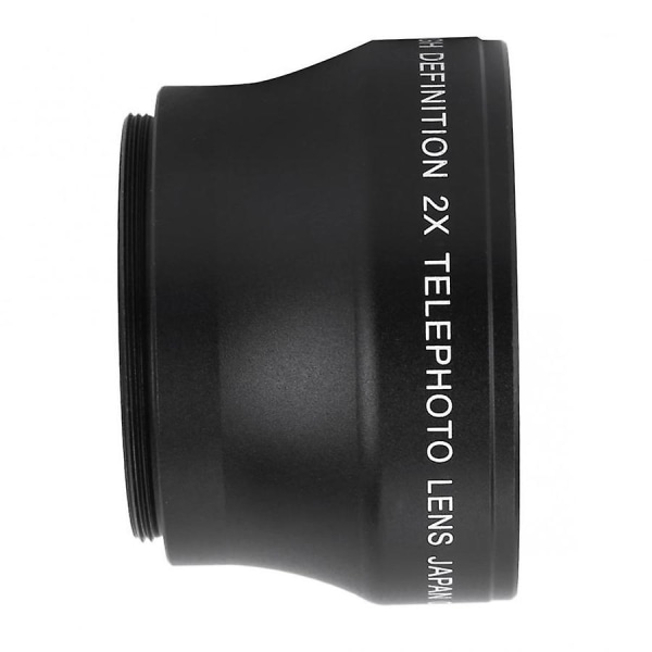 37 mm 2x forstørrelse High Definition Converter Teleobjektiv til 37 mm 18-55 Længde Montering Kamera T