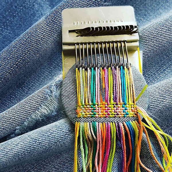 Mini Vevemaskin Speedweve Type, Strikkeverktøy, Rask Mini Reparasjonsvev, Praktisk Reparasjonsvev DIY W