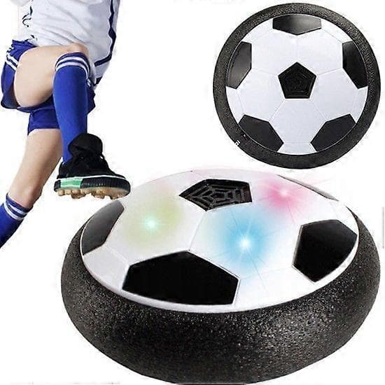 Luftdriven fotboll med LED-belysning Hover Ball för inomhusfotboll