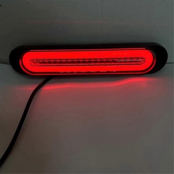 Bil LED Dynamiske Blinklys 12V-24V Baglygte Advarselslys Konturlampe til Bus Trailer RV