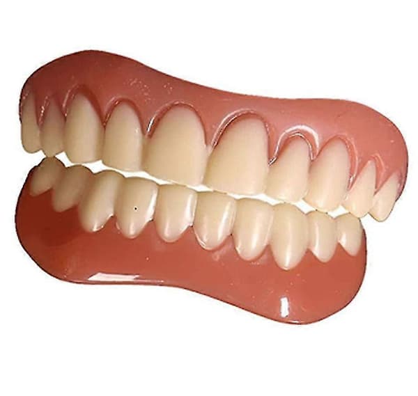 Kunstige Tænder Gebis Provisorisk Hurtig Tandprotese Top Perfekt Smil Facader, Rep