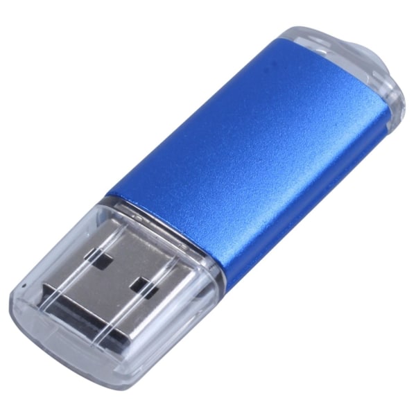 2x 256 Mb USB 2.0 Flash U Disk Blå & Svart