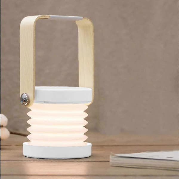 Led Bærbar Bordlampe 4001mah Oppladbart Batteri Lampe