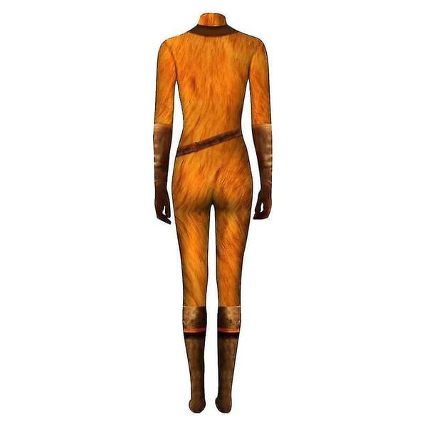 Puss In Boots Jumpsuit til Halloween 140CM