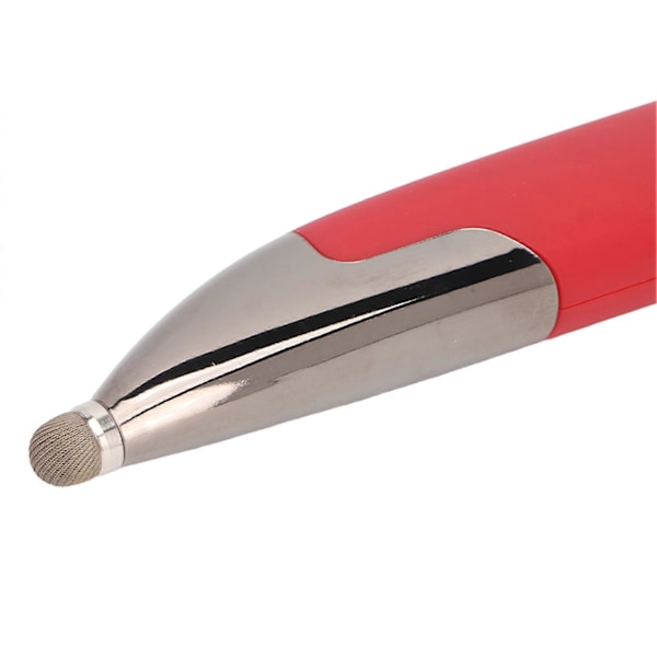 Trådløs Stemmeinput Optisk Pocket Pen Mus 2.4GHZ 10m Trådløs Afstand 1600DPI USB Pen Mus til PC Laptop Tablet Rød YEMMA