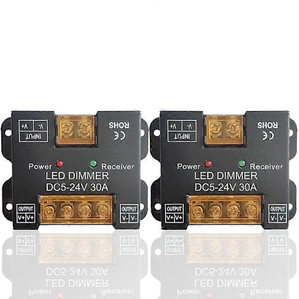 RF 30A Touch Dc12V Dc24V Enkeltfarve Controller LED Lysdæmper til LED Lys