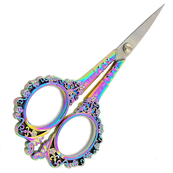 Neglekunst Kamæleon Vintage Saks Retro Saks Broderi Stof Korssting Sy Trimmer Manicure Værktøj