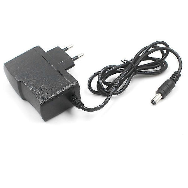 1 stk. 12V500MA Ny AC 100V-240V Konverter Strømforsyning DC 12V 1A 500mA Strømforsyning EU Stik DC 5,5mm x 2,1mm