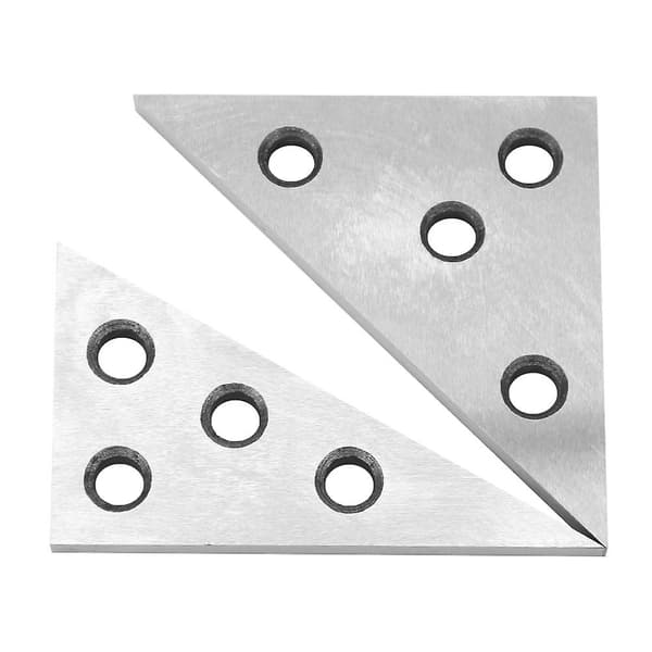 2 st Vinkelblockset 30-60-90 &amp; 45-45-90 Graders Precisionsmaskinmätverktyg