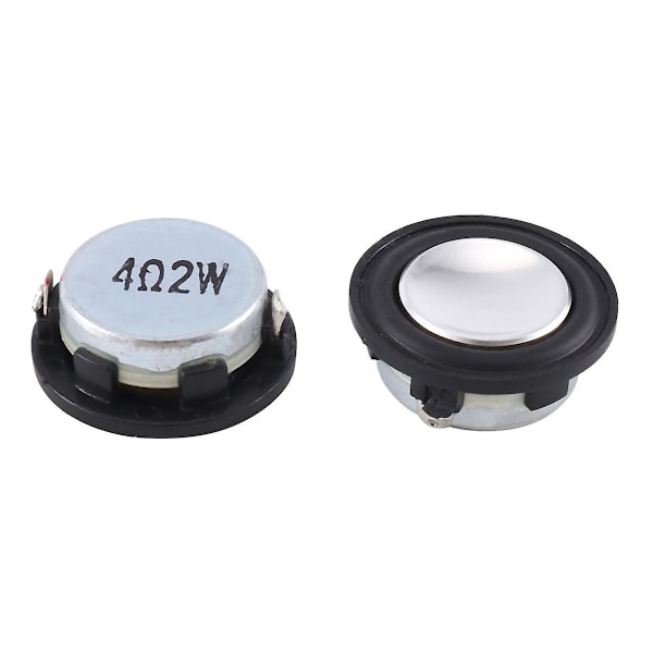 2 st Audio 1 tum 28mm Mini Högtalare 4 Ohm 2W Ljudhögtalare DIY Ljud Mini Högtalare Teater
