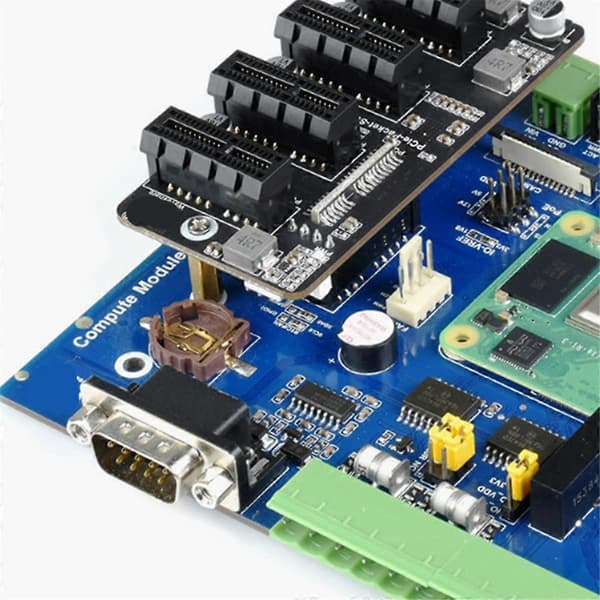 Laajennuskortti Raspberry Pi CM4 PCIe Gen 2x1 -kortille