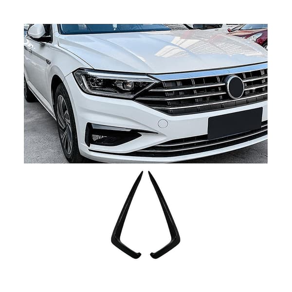 2 stk Bil Frontfanger Splitter Spoiler Dekorative Trim Tåkelys Canard For Mk7 2019-2021 Lys B