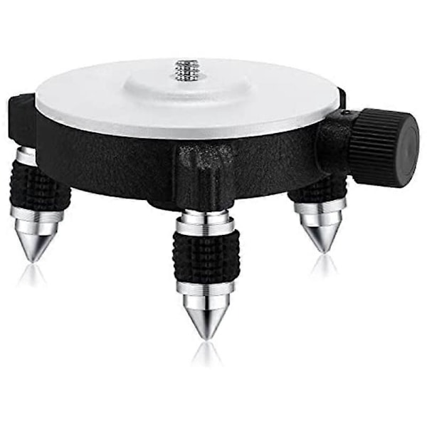 360Adjust Laser Niveau Adapter Roterende Base til Laser Niveau Tripod Connector Drejebase Fin Tu
