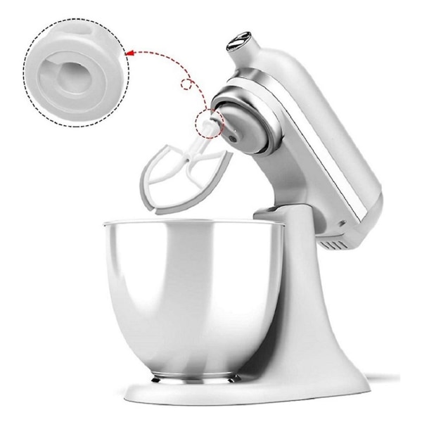 Ka-5bl 5 litran Flex Edge -sekoitin KitchenAid-kulhon nostomekanismilla varustettuihin sekoittimiin Muovinen litteä sekoituslapa