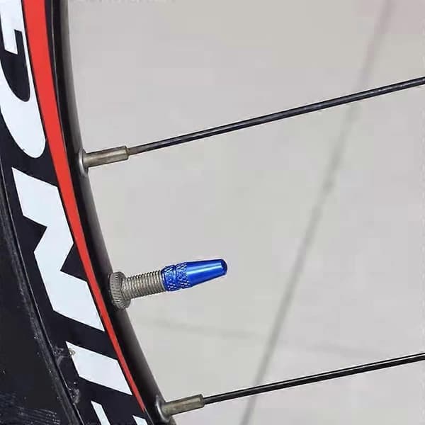 Ventilhetter i aluminium (10 stk) for sykkel MTB landeveissykling