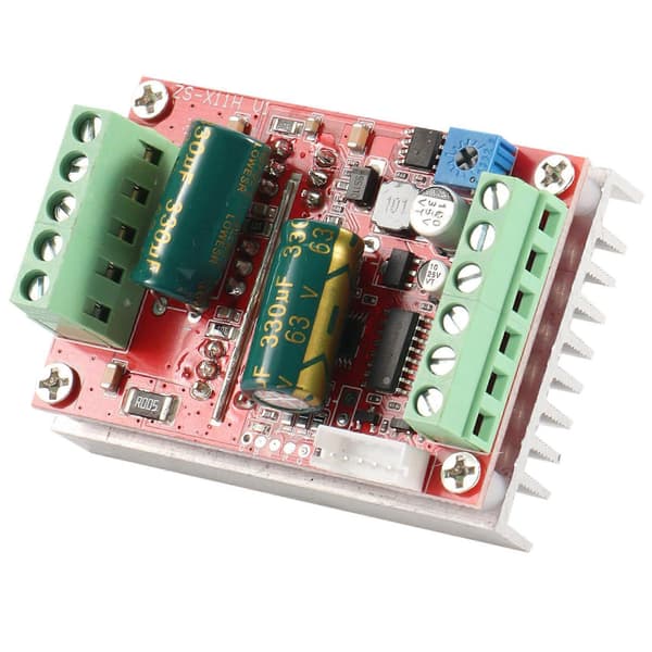DC6-60V 400W BLDC Trefaset DC Børsteløs Motor Kontroller PWM Hall Motor Kontroll Driverkort 12V