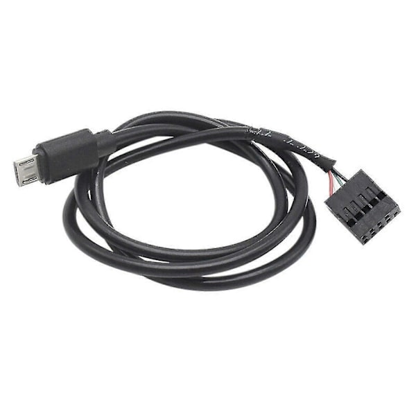 Link USB-kabelledning til NZXT Kraken X73 X53 X63 CPU-væskekøler Sort-qq