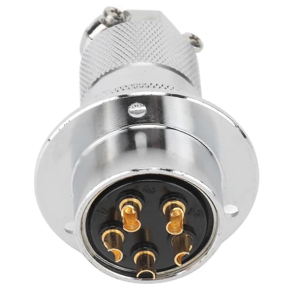Luftfartsstik Socket Connector 30mm Elektrisk Strømadapter til Maskinudstyr 5 Pin YEMAA