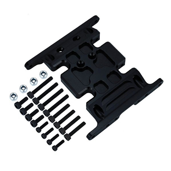 Metall Chassi Center Skid Plate Med Skruvar För Axial Scx10 1/10 Rc Spårbil Uppgradering Delar Tillbehör