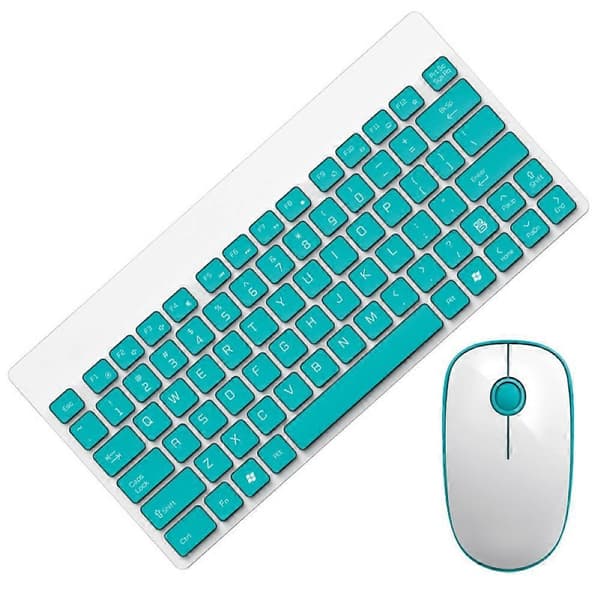 Trådløst Justerbart Mekanisk Tastatur 1500DPI Mus Sæt til Bærbar Computer