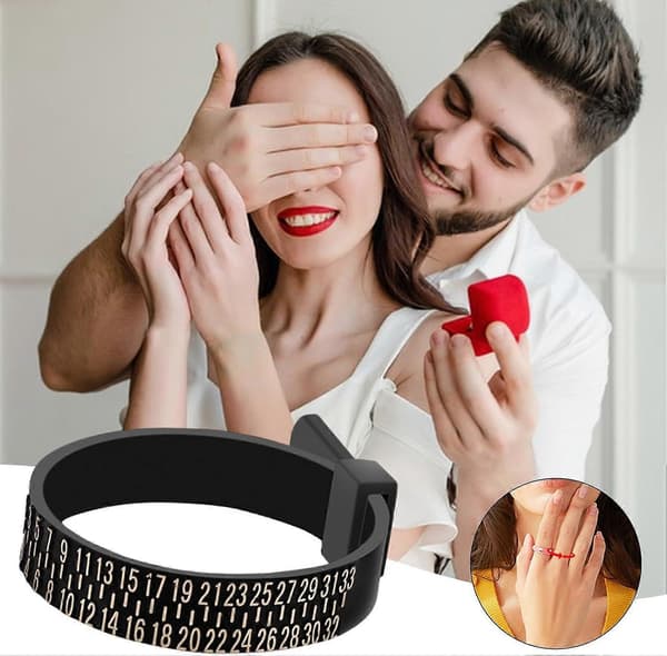 Mätrem | Justerbar Storleksrem | Storleksbälte | Fingermätning