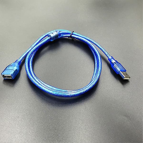 1,5/5/10m USB 2.0 Höghastighetsöverföring Hane till Hona Dataförlängningskabel