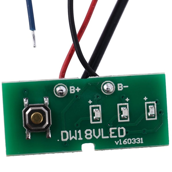 4 stk. Li-ion Batteri Pcb Opladningsbeskyttelseskredsløbskort til 18v 20v Dcb201