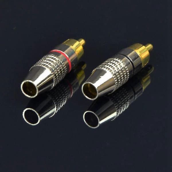 Högtalarkablar till RCA-kontakt Adapter, 2-kanals (30 cm)