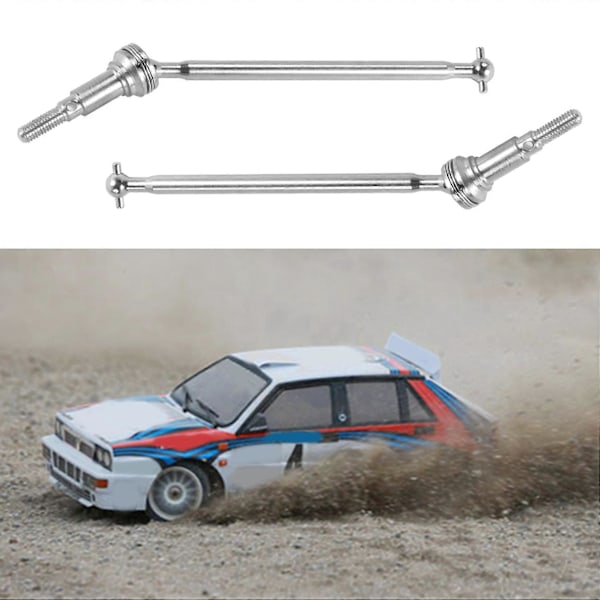 2 kpl Metallinen Etu CVD Universaali Vetoakseli 25-WJ03 9125 RC-auton Varaosien Päivitystarvikkeille