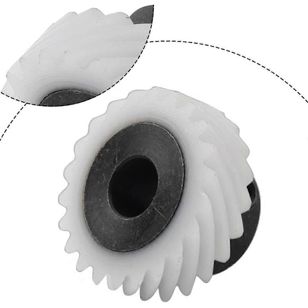 1 stk. Symaskine Krog Drivgear 408101 Hvid Plastik & Stål