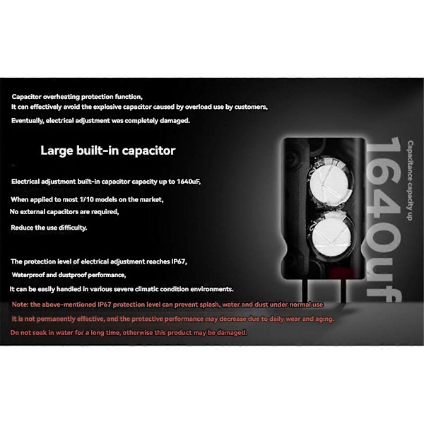 3652 3250KV Moottori 2-3S Vedenpitävä Harjaton Nopeudensäädin 1/10 RC-autoon