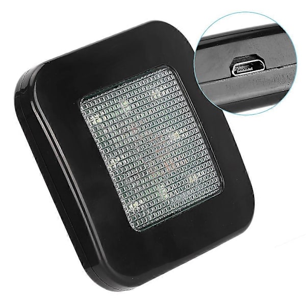 Billampor för bilens inredning, 3 färger LED-magnet, baklucka, taklampa för hemmet