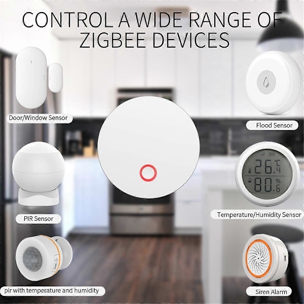 Tuya Smart ZigBee Hub Gateway Smart Home Bridge Smart Life APP Trådløs Fjernbetjening Arbejd med