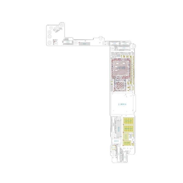 10 stk 610A3B U2 Lading IC BGA U4001 USB Lader IC Chip for 7 7Plus 7G 7P Integrerte Kretser Chi