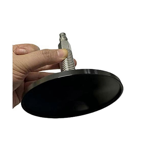 Sugkopps-fjäderadapter för maskin -U-lås med snabbluftanslutningsenhetsfäste