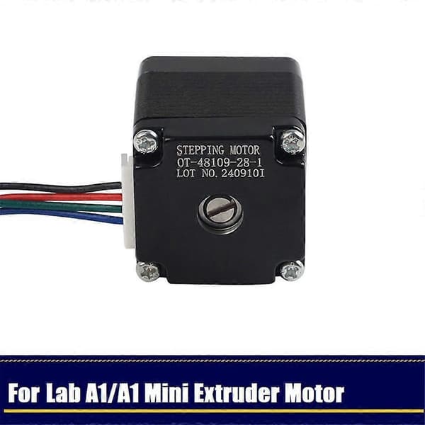 Ekstrudermotor 28 Steppermotor for A1/A1 Mini 3D-printer med motorkabel 3D-printerdeler