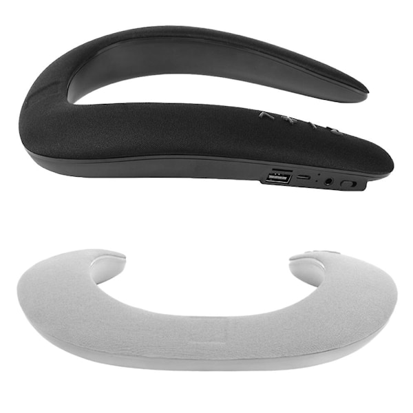 U-formad Halsband Bluetooth-kompatibel USB-högtalare Bärbar Trådlös Högtalare