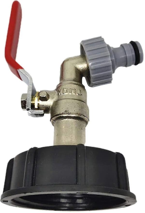 IBC Hane Tank Adapter Messing Tote Tank Hane Fødevarekvalitet Afløbsadapter 1/2