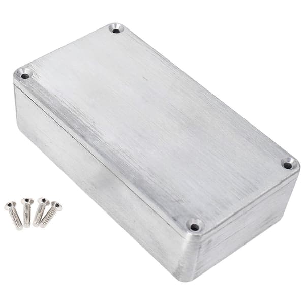5 st Guitar Effektpedal Aluminium Stomp Box Kapsling för DIY Guitar Pedal Kit 1590B
