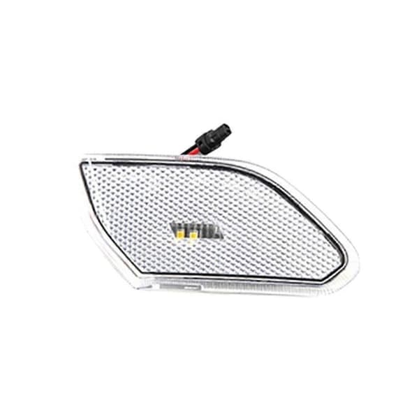 Transparent Bil Front LED Side Markeringslys Hjulbryn Lys Blinklys for JL 2018-2022