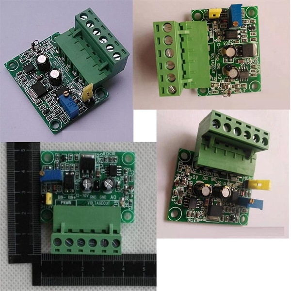 1-3kHz PWM 0-10V Signal til Spændingskonverter Modul Digital Analog Plade Spændingskonverter