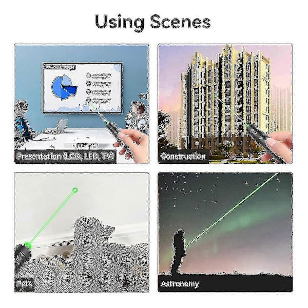 Ladattava -osoitin Ran, -osoitinkynä, TV LED LCD -osoitin