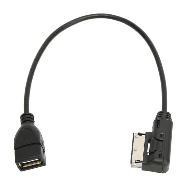 Musik Interface Adapter Kabel 0,3 meter Genopladeligt Plug and Play Musik Interface Adapter til A6L Q5 Q7 A8 S5 A5 A4L A3