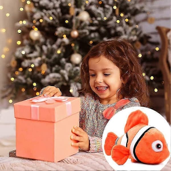Pixar 14-tommer Nemo Plys - Tilføj Nemo til din Squad, Ultrablød Fyldt Dyr Stor Plys