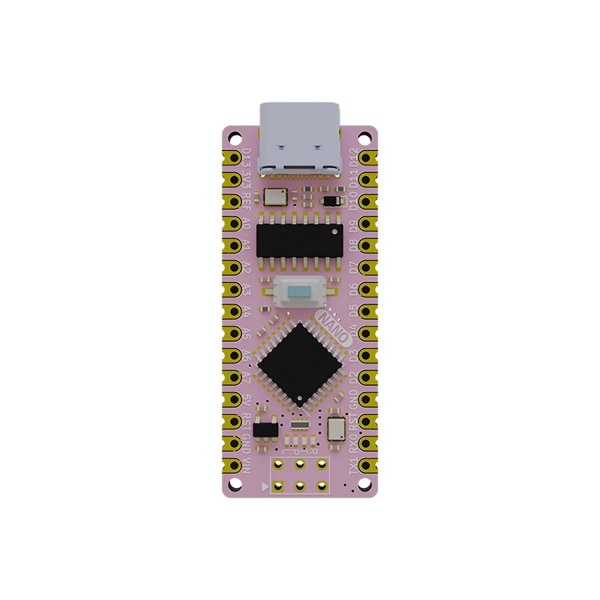 Forbedret Atmega328p udviklingskort Type-c interface kompatibel med For Ch340g, Pink B