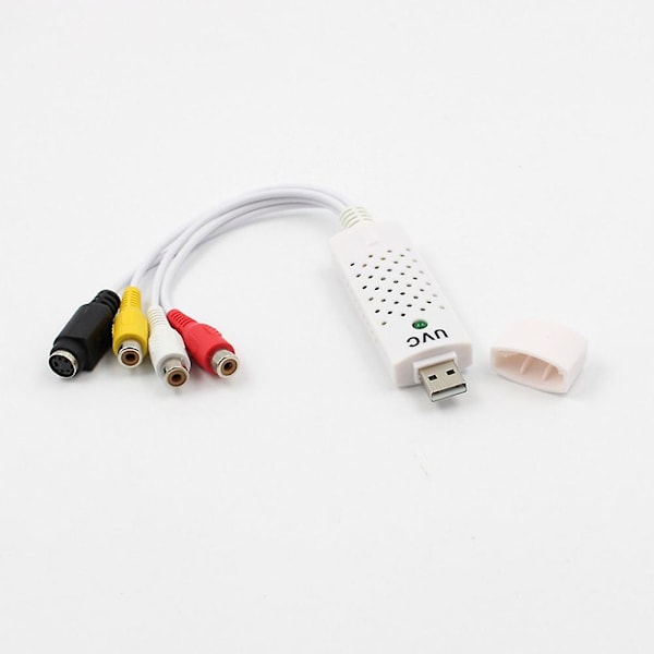 USB2.0 Videoopptaker DVD Lyd Capture Card Konverter Adapter for Win 7 8